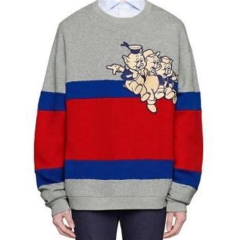 gucci disney pig price|gucci flying pig sweater.